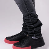 Essence Half Sole Black Red